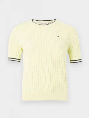 Foto van product T-shirt basic Tommy Hilfiger geel