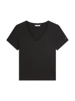 Foto van product T-shirt basic Tommy Hilfiger zwart