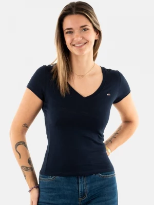 Foto van product T-shirt basic Tommy Jeans donkerblauw