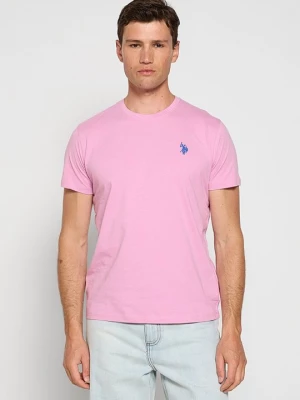Foto van product T-shirt basic U.S. POLO ASSN. donkerroze