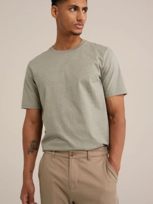 Foto van product T-shirt basic Van Gils donkergroen