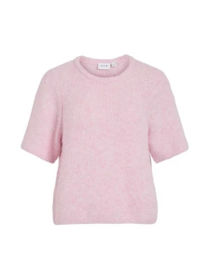 Foto van product T-shirt basic Vila donkerroze