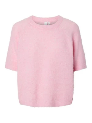 Foto van product T-shirt basic Y.A.S donkerroze
