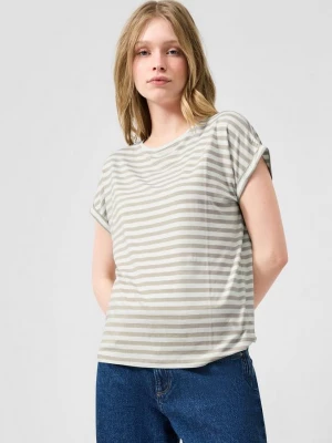 Foto van product T-shirt gemaakt van lyocell-mix QS