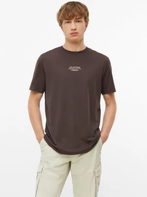 Foto van product T-shirt met print op voorzijde s.Oliver bruin