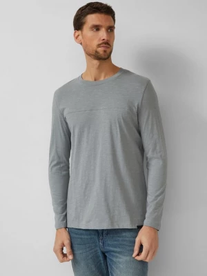 Foto van product T-shirt met zachte jersey en slubgaren s.Oliver grijs