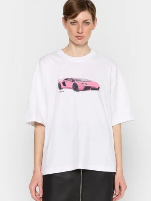 Foto van product T-shirt print 2nd Day wit