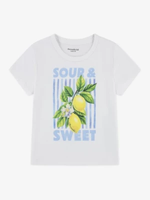Foto van product T-shirt print Abercrombie & Fitch wit