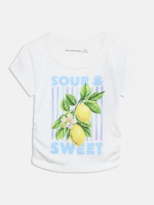 Foto van product T-shirt print Abercrombie & Fitch wit