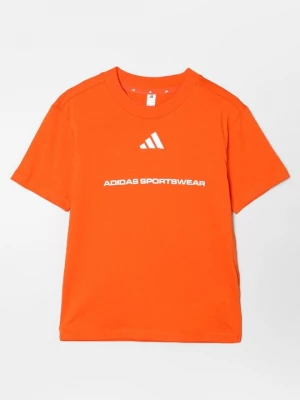 Foto van product T-shirt print Adidas oranje