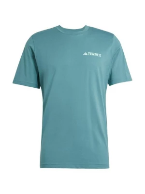 Foto van product T-shirt print Adidas Terrex petrol