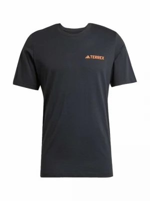 Foto van product T-shirt print Adidas Terrex zwart