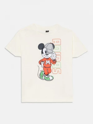 Foto van product T-shirt print Adidas wit