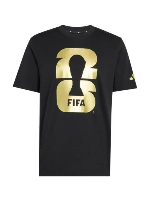 Foto van product T-shirt print Adidas zwart
