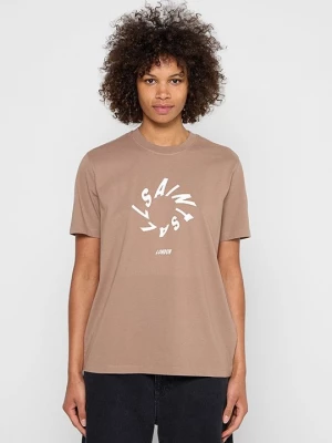 Foto van product T-shirt print AllSaints donkerroze