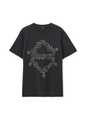 Foto van product T-shirt print AllSaints zwart