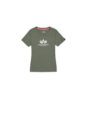 Foto van product T-shirt print Alpha Industries donkergroen