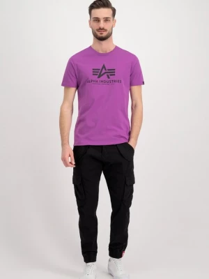 Foto van product T-shirt print Alpha Industries donkerpaars