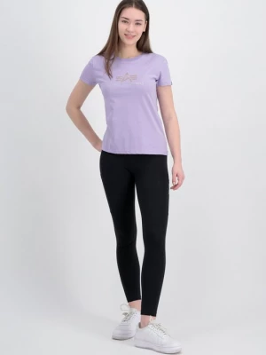 Foto van product T-shirt print Alpha Industries lila