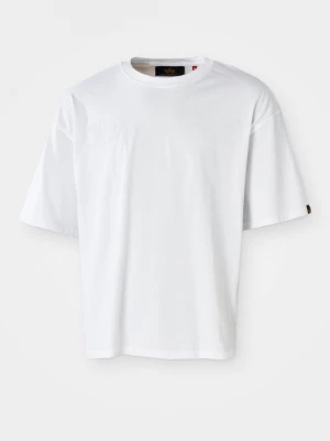 Foto van product T-shirt print Alpha Industries wit
