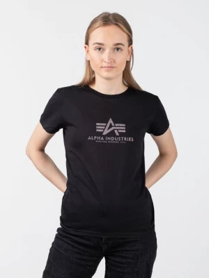 Foto van product T-shirt print Alpha Industries zwart