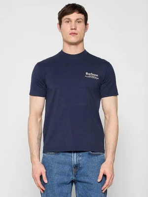 Foto van product T-shirt print Barbour donkerblauw
