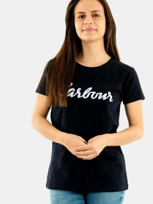 Foto van product T-shirt print Barbour donkerblauw