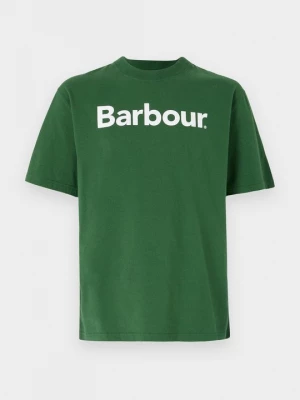 Foto van product T-shirt print Barbour donkergroen