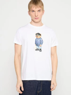 Foto van product T-shirt print Baron Filou blauw