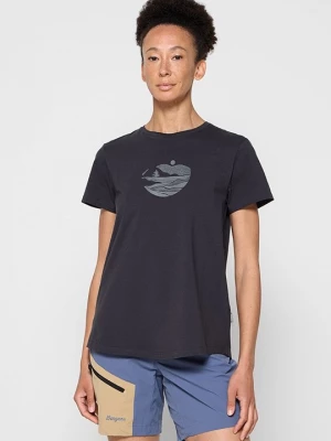 Foto van product T-shirt print Bergans grijs