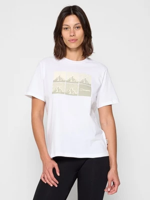 Foto van product T-shirt print Berghaus wit
