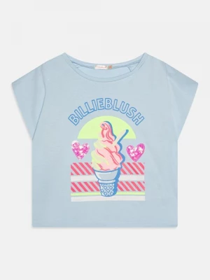 Foto van product T-shirt print Billieblush lichtblauw