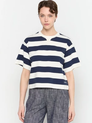 Foto van product T-shirt print Bogner blauw