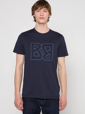 Foto van product T-shirt print Bogner donkerblauw