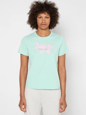 Foto van product T-shirt print Bogner Fire + Ice lichtgroen