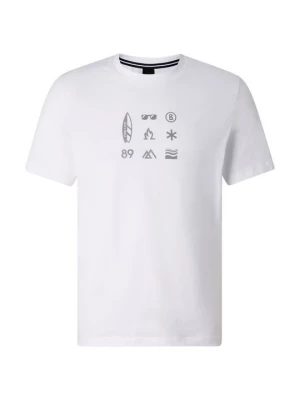 Foto van product T-shirt print Bogner Fire + Ice wit