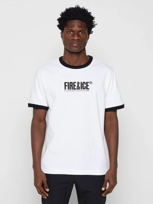 Foto van product T-shirt print Bogner Fire + Ice wit