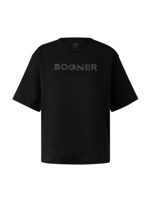 Foto van product T-shirt print Bogner zwart