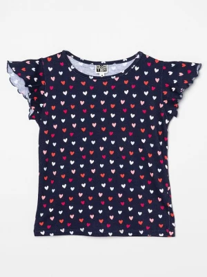 Foto van product T-shirt print Bonton blauw