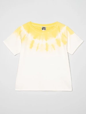 Foto van product T-shirt print Bonton geel