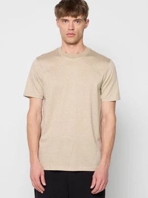 Foto van product T-shirt print Boss beżowy