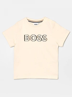 Foto van product T-shirt print Boss beżowy