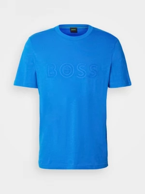 Foto van product T-shirt print Boss blauw