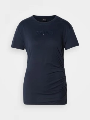 Foto van product T-shirt print Boss donkerblauw