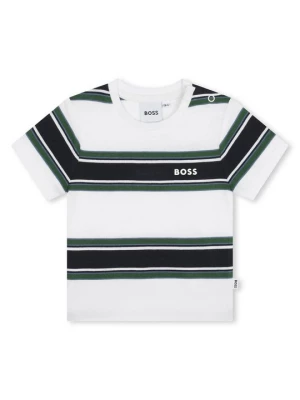 Foto van product T-shirt print Boss groen