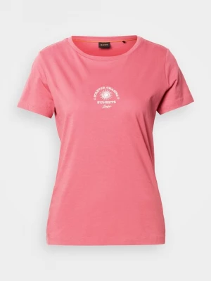 Foto van product T-shirt print Boss lichtrood