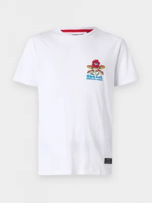 Foto van product T-shirt print Brave Soul wit