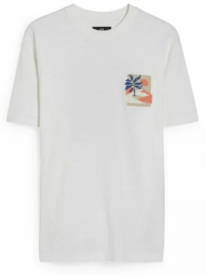 Foto van product T-shirt print C&A wit