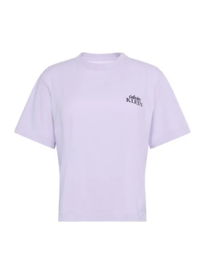 Foto van product T-shirt print Calvin Klein Jeans lila