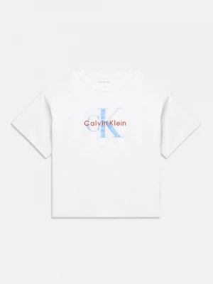 Foto van product T-shirt print Calvin Klein Jeans wit